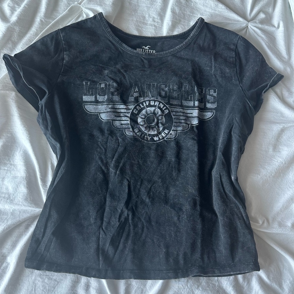 Hollister Graphic Baby Tee